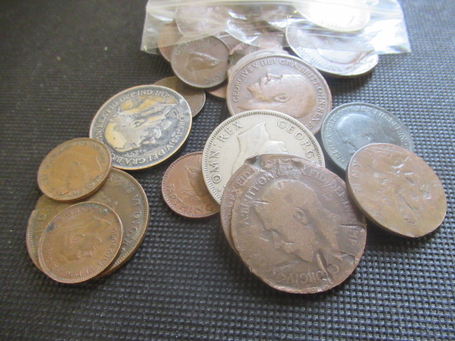 BAG OF BRITISH COINS Image