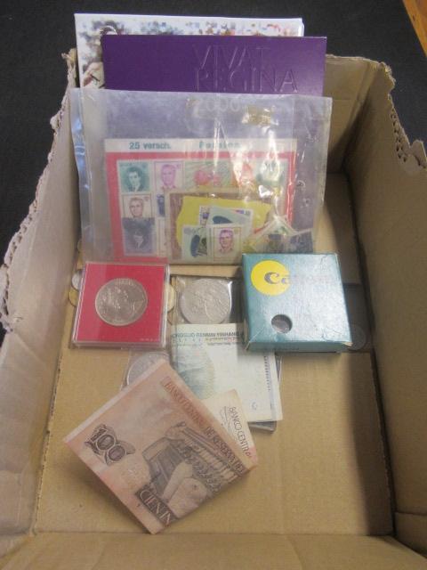 QUANTITY OF COIN SETS AND BANK NOTES ETC Image