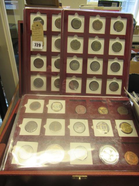 BOX OF MASONIC LODGE MEDALLIONS Image