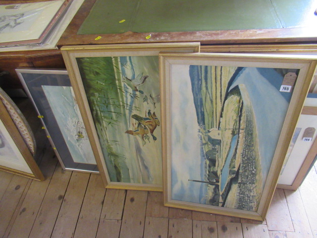 LOCAL SCENE OIL AND TWO OTHERS Image