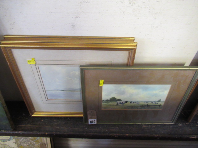 THREE WATERCOLOURS Image