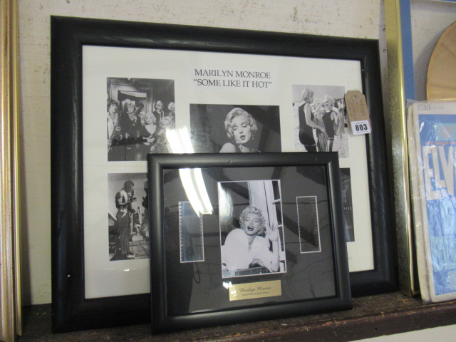 TWO MARILYN MONROE PICTURES Image