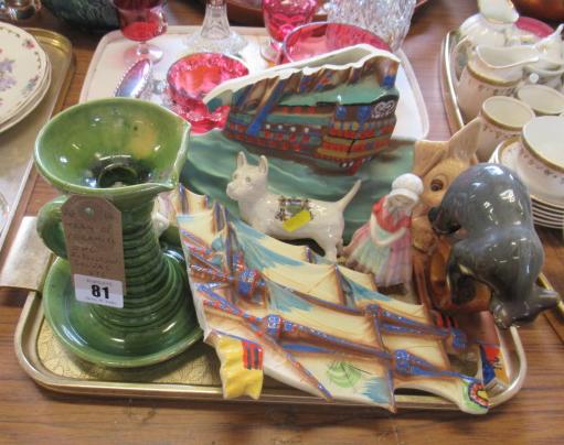 TRAY OF ROYAL DOULTON   SYLVAC AND OTHER CERAMICS  Image