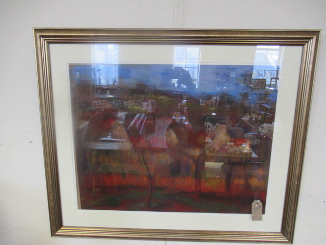 FRAMED PASTEL BY JOHN MACKIE Image