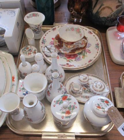 TRAY OF WEDGWOOD AND OTHER CHINA Image