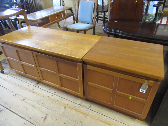 TWO NATHAN CABINETS Image