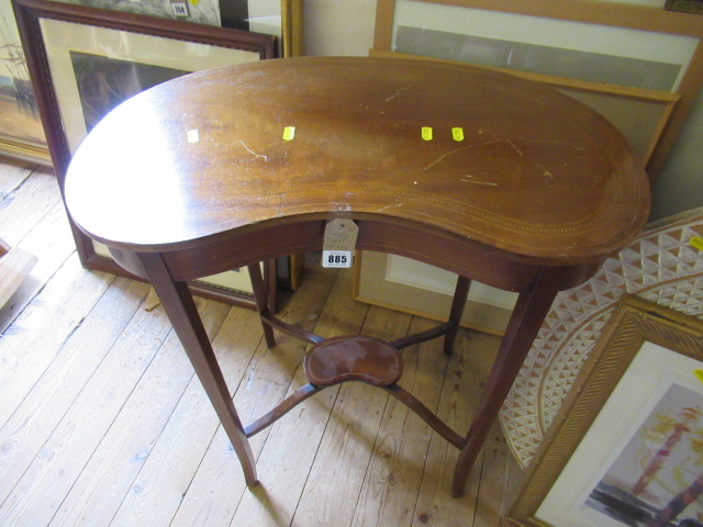 KIDNEY SHAPED SIDE TABLE Image