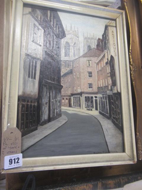 PAIR OF OILS OF YORK AND THREE OTHERS Image