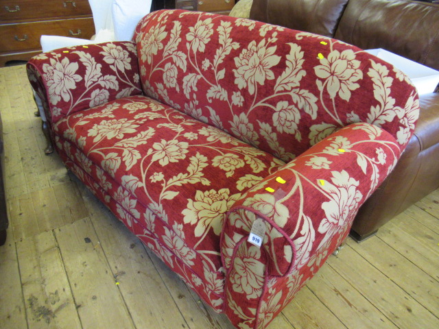 RED DROP END VINTAGE SOFA Image