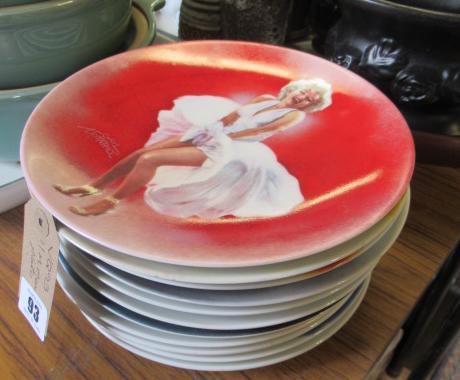 ELEVEN MARILYN MONROE PLATES Image