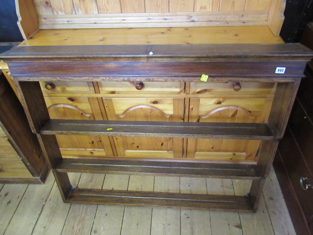 OAK PLATE RACK Image