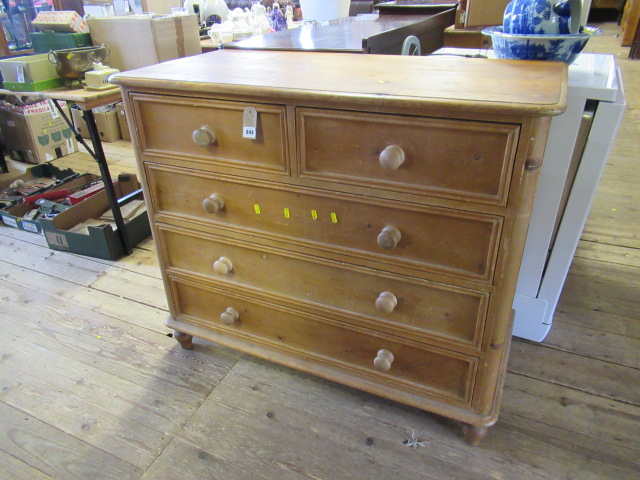 PINE CHEST OF DRAWERS Image