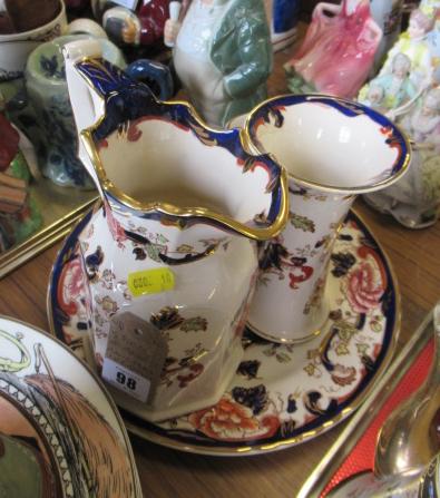 FIVE PIECES OF MASONS MANDALAY CERAMICS Image