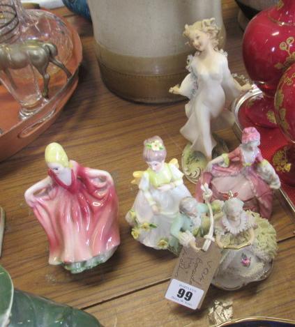 BORSATO FIGURE AND FOUR OTHERS Image