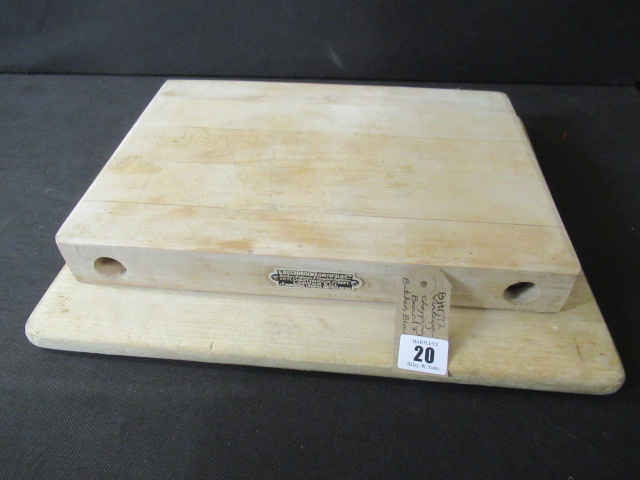 VINTAGE CHOPPING BOARD AND BUTCHERS BLOCK Image