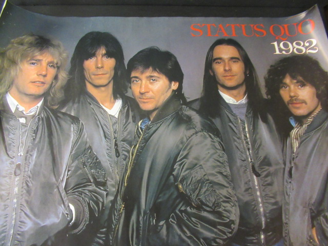 1982 STATUS QUO POSTER Image