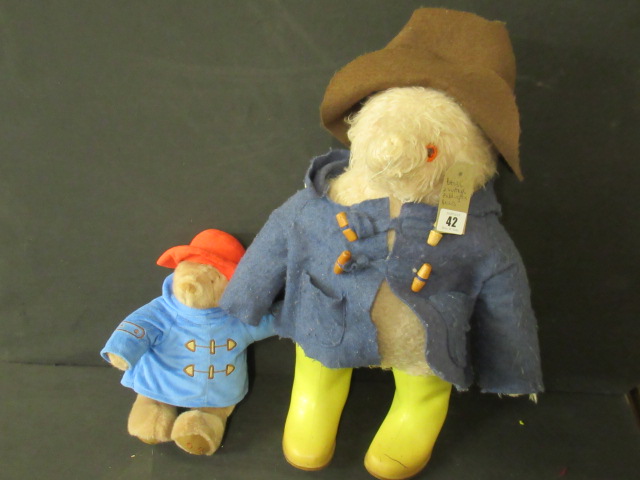 TWO VINTAGE PADDINGTON BEARS Image