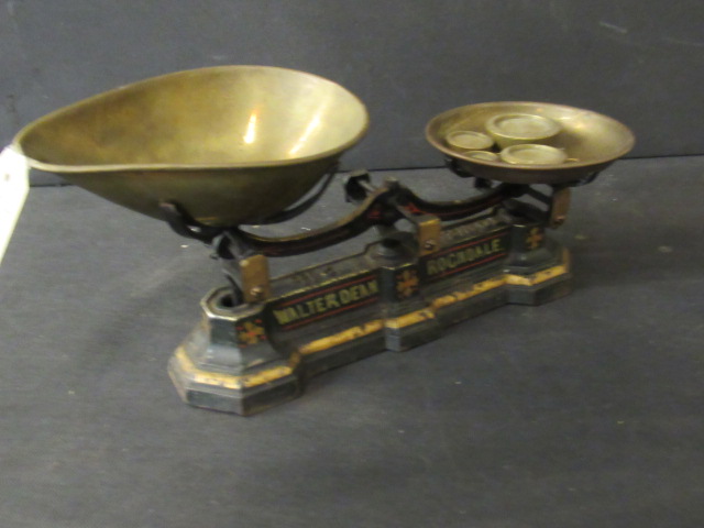 SET OF WALTER DEAN SCALES AND WEIGHTS Image
