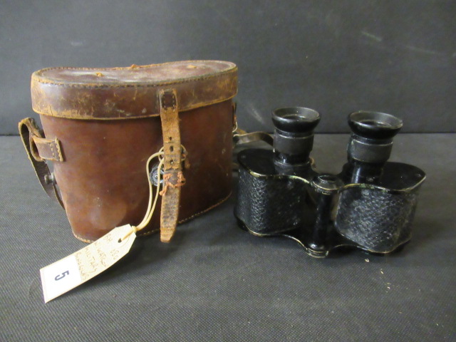 W WATSON MILITARY BINOCULARS 1913 Image