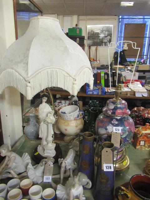 GEISHA TABLE LAMP AND ANOTHER TABLE LAMP Image