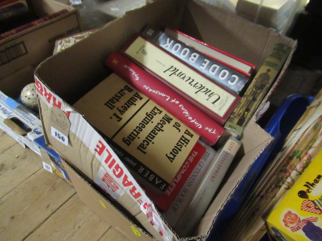 TWO BOXES OF HARDBACK BOOKS Image