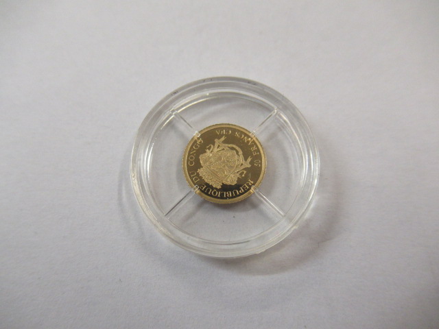 14CT GOLD CONGO 50 YEARS FIRST BULLION COIN - 0.5G Image