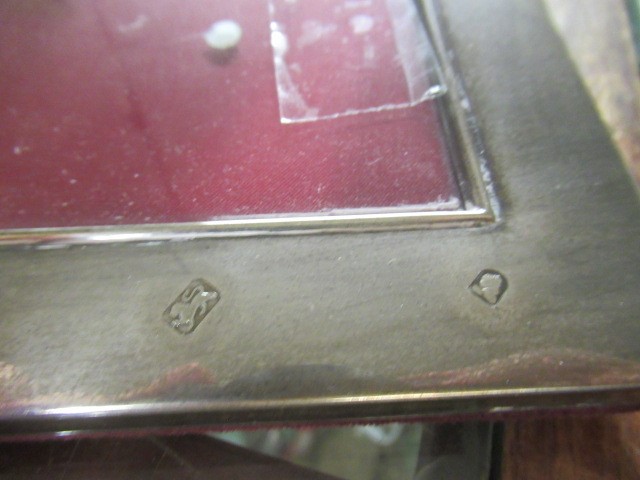 TWO SILVER PHOTO FRAMES Image