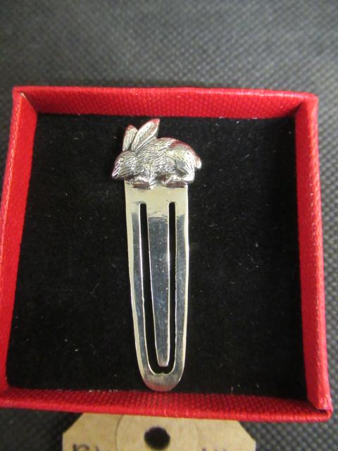 SILVER RABBIT BOOKMARK Image