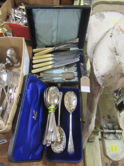 QUANTITY OF EPNS AND OTHER CUTLERY Image