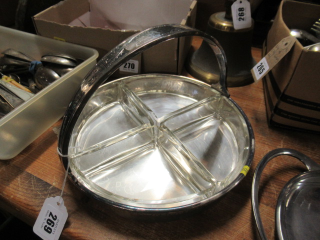 TUDERIC EPNS SERVING TRAY Image