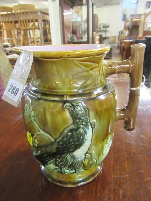 THOMAS FORESTER MAJOLICA JUG CIRCA 1880 Image