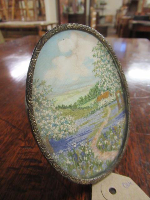 FRAMED EMBROIDERED SCENE Image