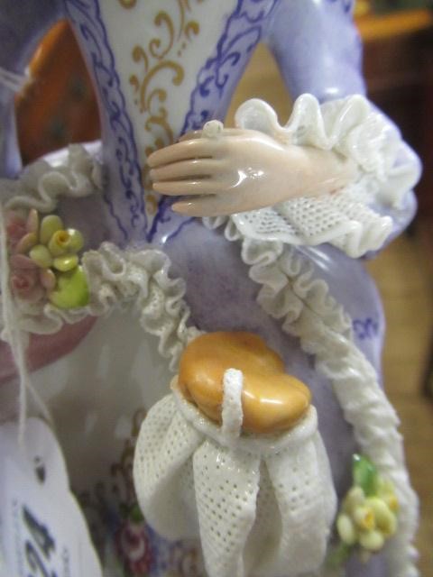 PAIR OF ITALIAN PORCELAIN FIGURES Image