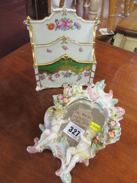 DRESDEN LETTER RACK AND MIRROR Image