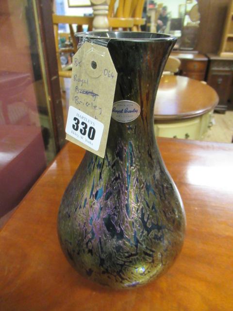 ROYAL BRIERLEY IRRIDESCENT VASE Image