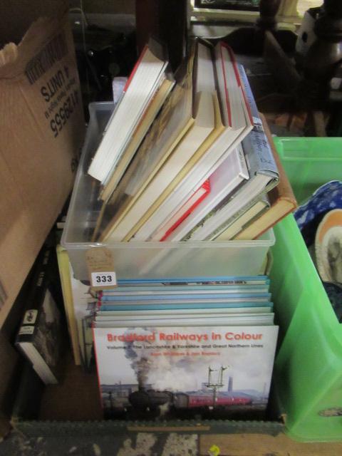 TWO BOXES OF RAILWAY BOOKS Image