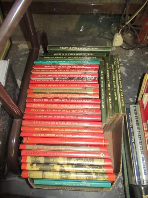 TWO BOXES OF RAILWAY BOOKS Image