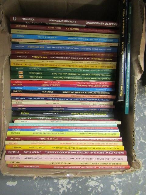TWO BOXES OF RAILWAY BOOKS Image