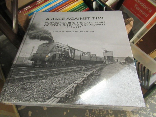 TWO BOXES OF RAILWAY BOOKS Image