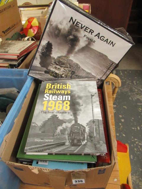 BOX OF RAILWAY AND OTHER BOOKS Image