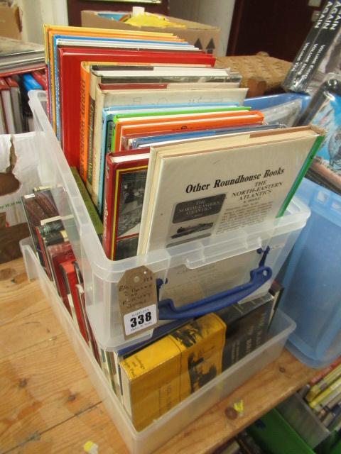 TWO BOXES OF RAILWAY BOOKS Image