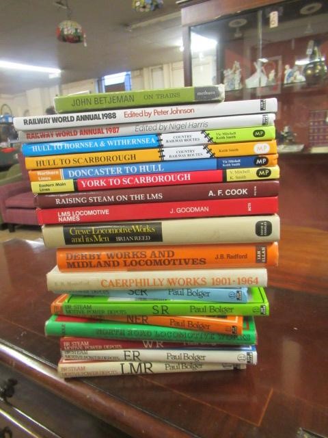 TWO BOXES OF RAILWAY BOOKS Image