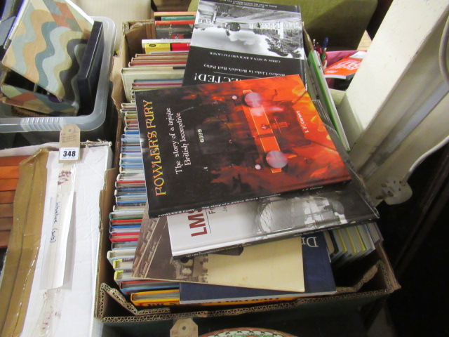 BOX OF RAILWAY BOOKS Image