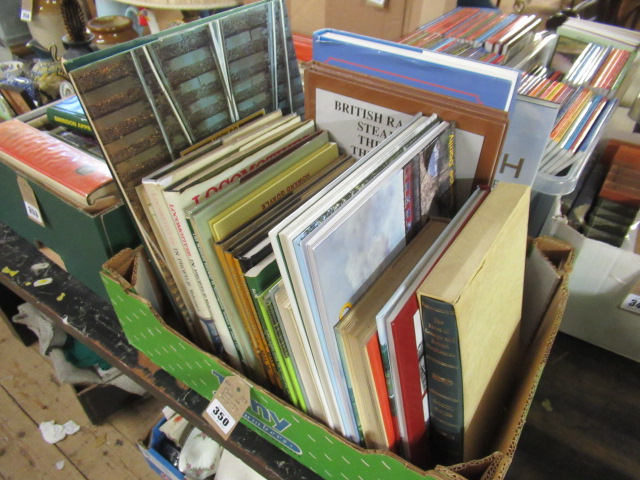 BOX OF RAILWAY BOOKS Image