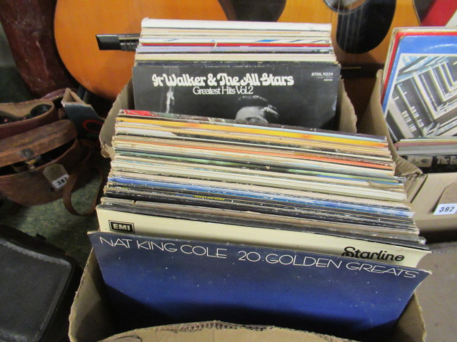 TWO BOXES OF LP RECORDS Image