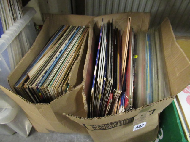 TWO BOXES OF LP RECORDS Image