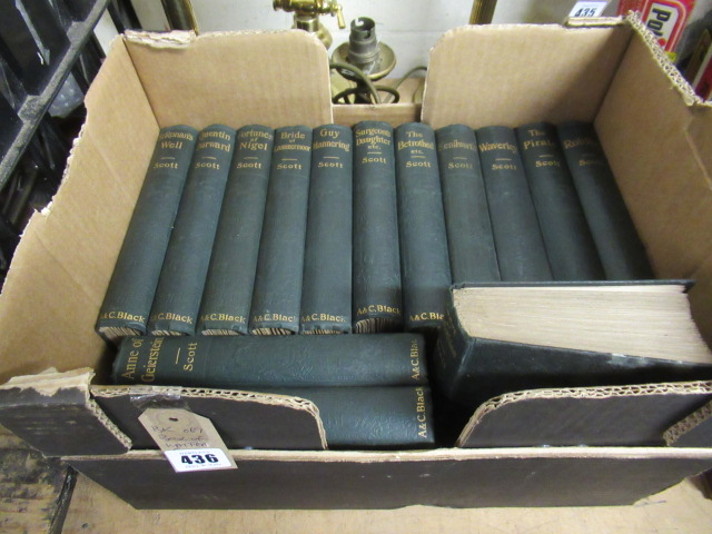 BOX OF WALTER SCOTT NOVELS Image