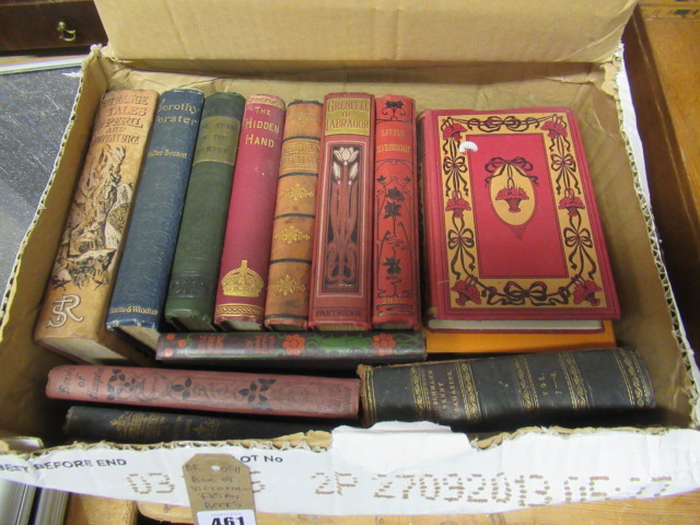 BOX OF VICTORIAN FICTION BOOKS Image