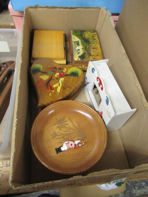 FOUR MUSICAL JEWELLERY BOXES AND A PIPE ORGAN MODEL Image