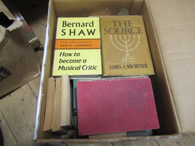 BOX OF 20TH CENTURY LITERATURE BOOKS Image